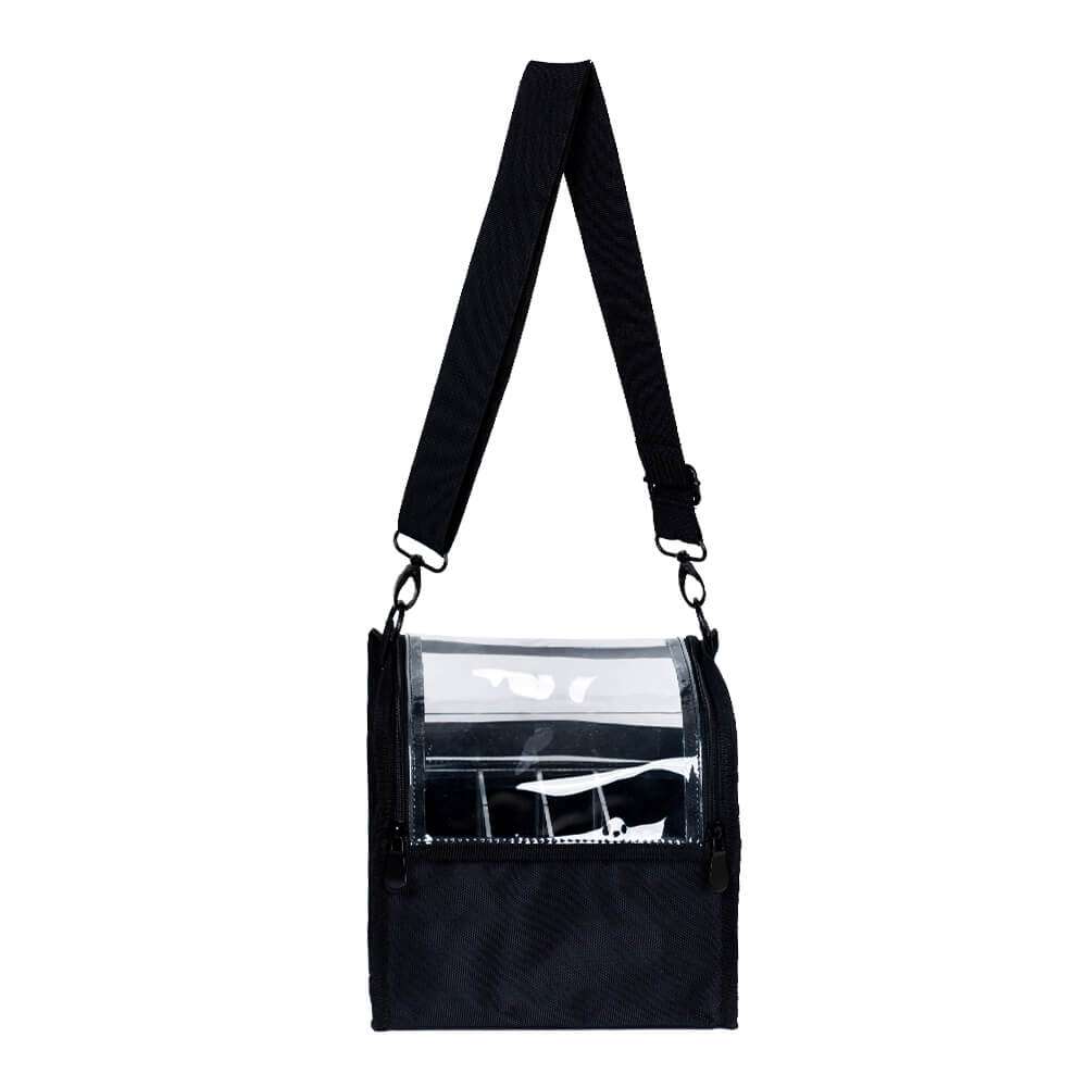 Beauty Bag Large Size Clear Black With Shoulder Strap -5866164 КУФАРИ ЗА ГРИМ - МАНИКЮР - ФРИЗЬОРСТВО