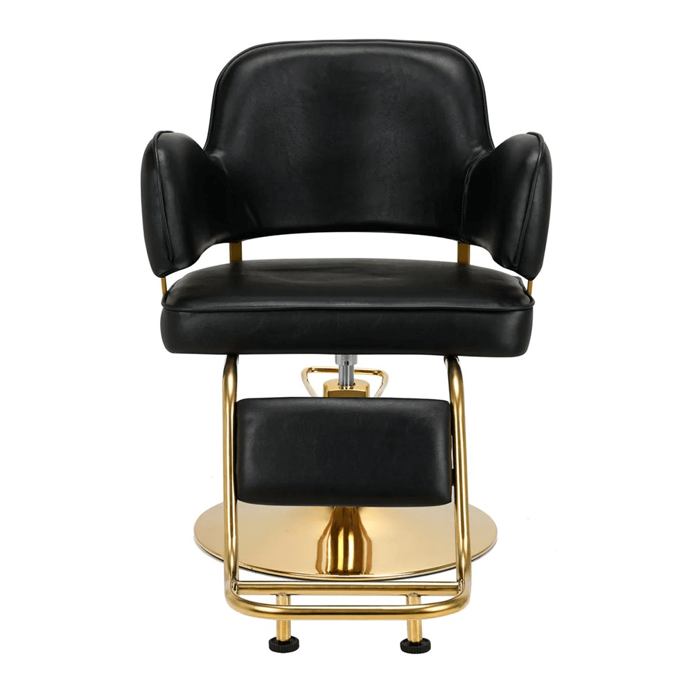 Barber chair Linz gold black - 0147562 LUXURY CHAIRS COLLECTION