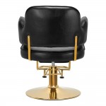 Barber chair Linz gold black - 0147562 LUXURY CHAIRS COLLECTION