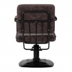 Hair Salon chair Catania Loft Old Leather dark brown-0147875 LUXURY CHAIRS COLLECTION