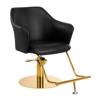 Barber chair Marbella Gold Black -0148060