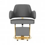 Barber chair Linz Gold Gray -0148062 LUXURY CHAIRS COLLECTION
