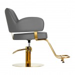 Barber chair Linz Gold Gray -0148062 LUXURY CHAIRS COLLECTION