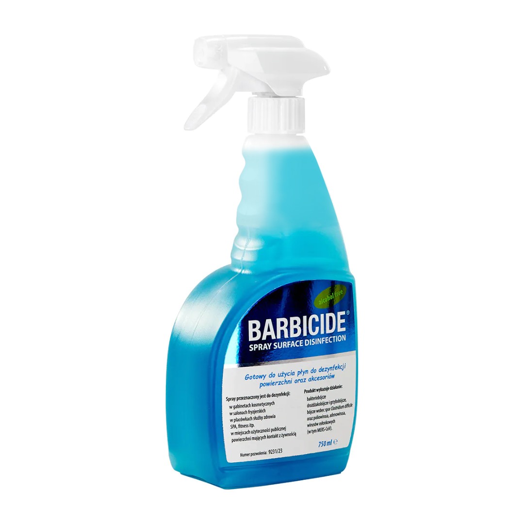 Barbicide spray to disinfect all surfaces 750ml fragrance -0148586 DISINFECTANTS FOR TOOLS & SURFACES
