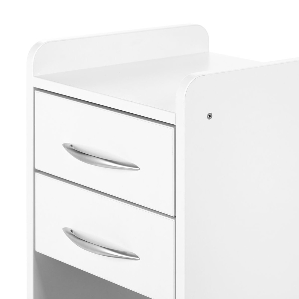 Wheeled beauty assistant White -0147821 HELPING CABINETS