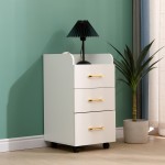 Wheeled beauty assistant White Gold-6961051 HELPING CABINETS