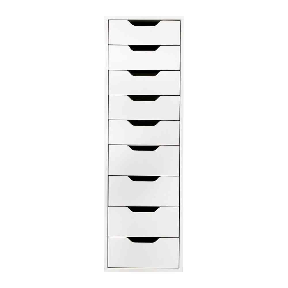 Vanity Beauty Storage Station with 9 storage drawers - 6961011 MAKE-UP FURNITURE