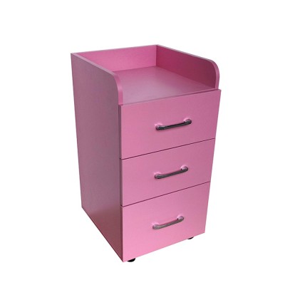 Wheeled beauty assistant Pink Silver-6961054