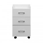 Wheeled beauty assistant White Silver-6961052 HELPING CABINETS