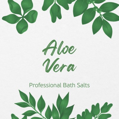 Aloe vera natural bath salts manicure-pedicure 5kg - 1515014
