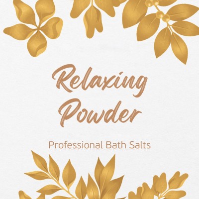 Relaxing powder natural bath salts manicure-pedicure 5kg - 1515022