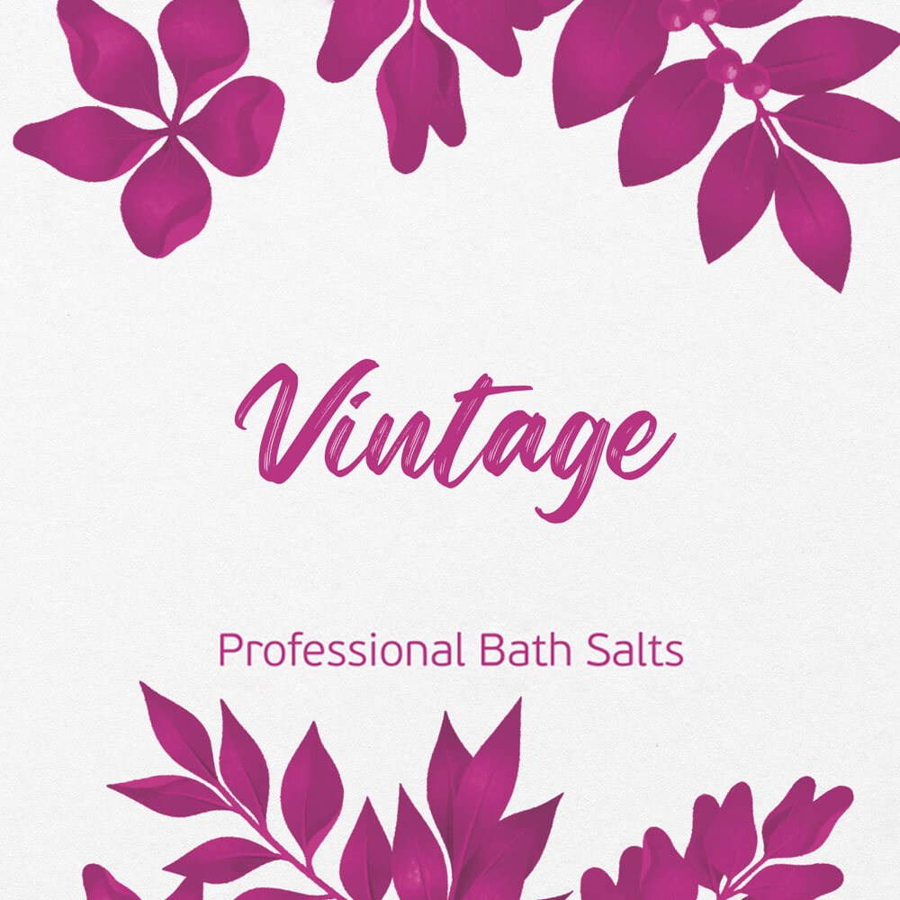 Vintage natural bath salts manicure-pedicure 1kg - 1515013 BATH SALTS-LOTIONS PEDICURE