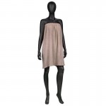 Aesthetic terry dress in beige - 0100290 SINGLE USE PRODUCTS