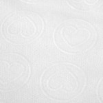 White hearts disposable care towels 20 pcs. 70x40cm-0148076 ПРОДУКТИ ЗА ЕДНОКРАТНА УПОТЕРБА