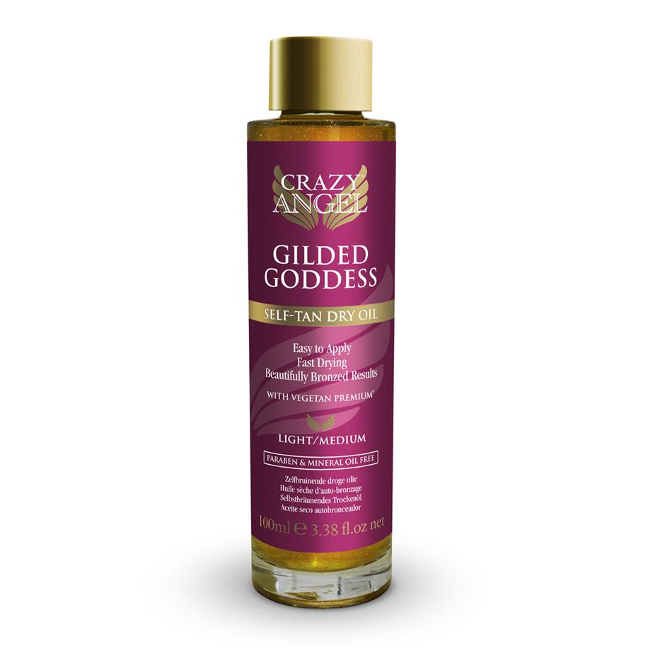 Crazy Angel - Gilded Goddess Self-Tan Dry Oil 100ml – 9555092 SELF TAN COLLECTION