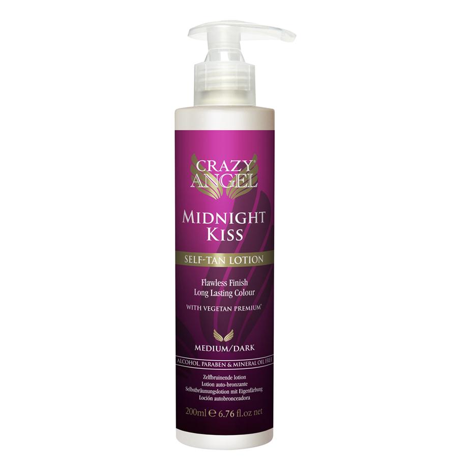 Crazy Angel - Midnight Kiss (8% DHA) Tanning Lotion 200ml - 9555013 SELF TAN COLLECTION