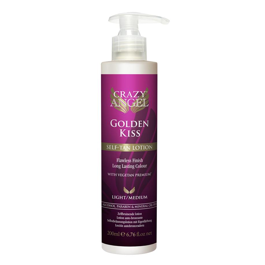 Crazy Angel - Golden Kiss (5% DHA) Tanning Lotion 200ml - 9555014 SELF TAN COLLECTION