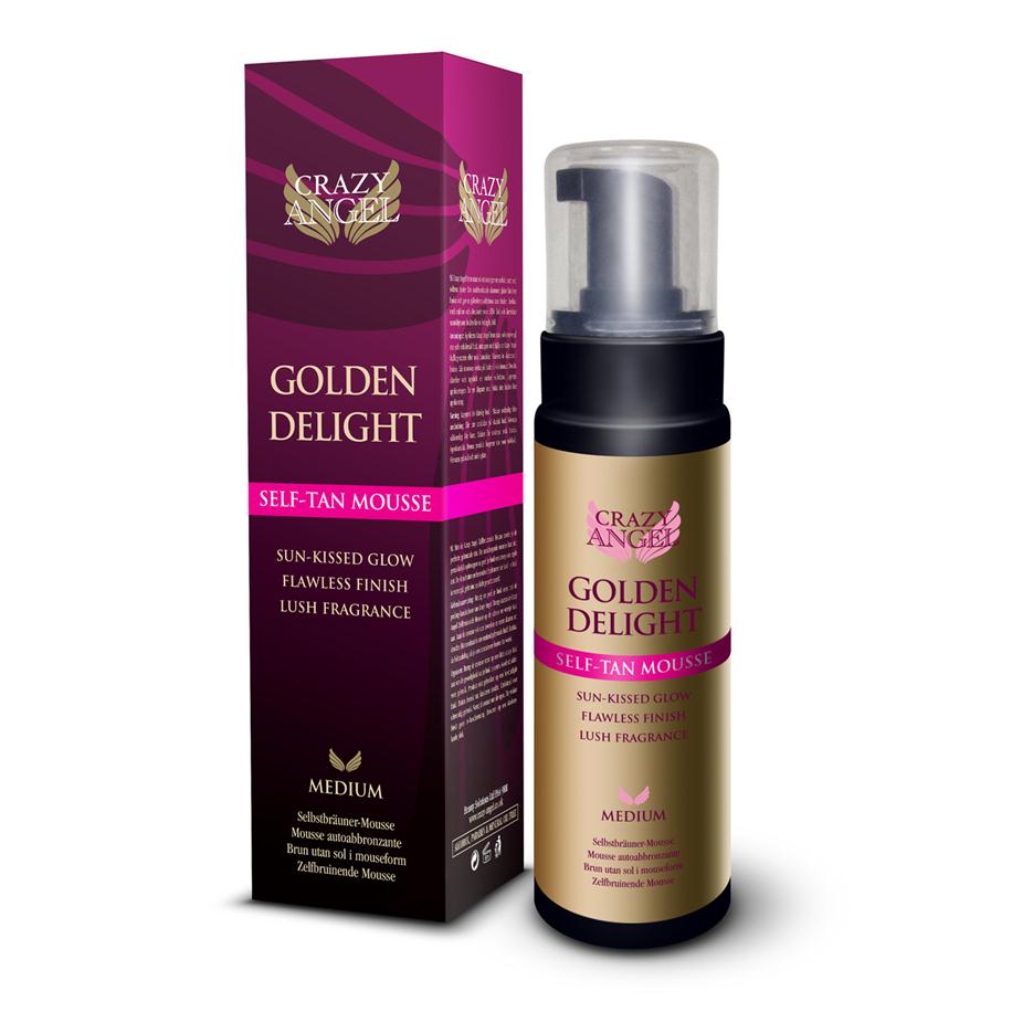 Crazy Angel - Golden Delight Self-Tan Mousse 200ml - 9555015 SELF TAN COLLECTION