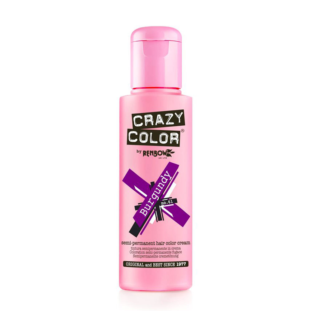 Crazy Color Burgundy 100ml - 9002251 CRAZY COLORS