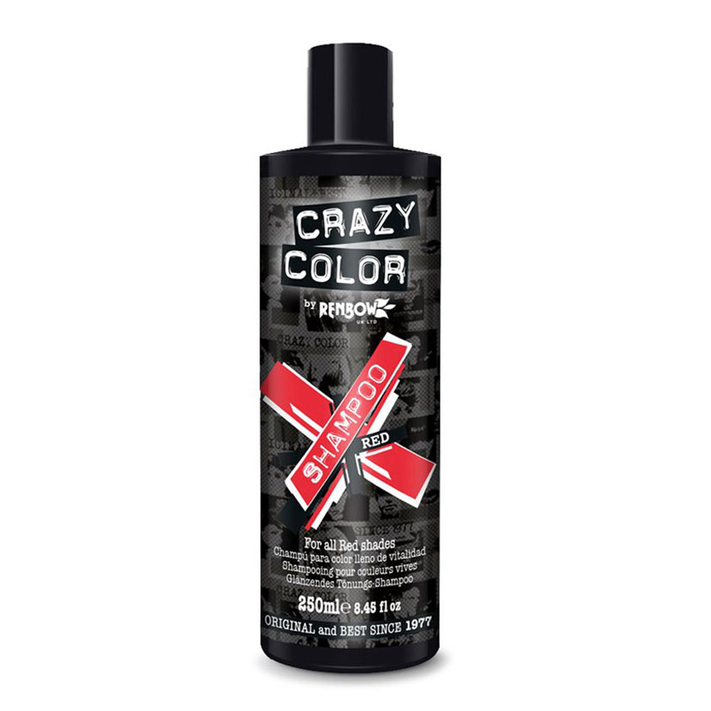 Crazy color Shampoo Red 250ml - 9002420 CRAZY COLORS