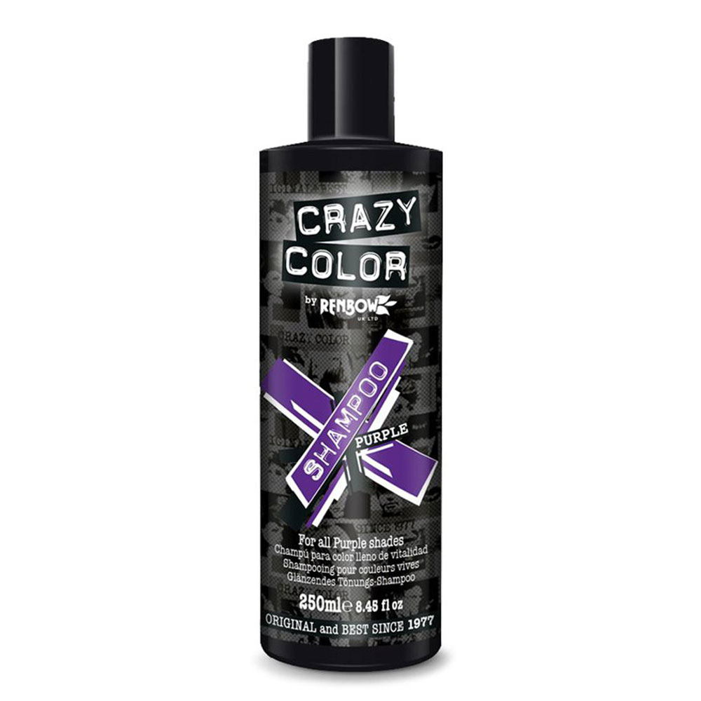 Crazy color Shampoo Purple 250ml - 9002422 CRAZY COLORS