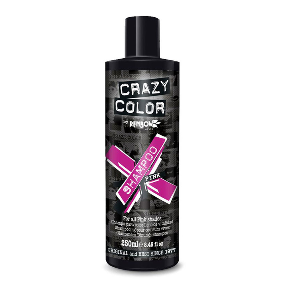 Crazy color Shampoo Pink 250ml - 9002423 CRAZY COLORS