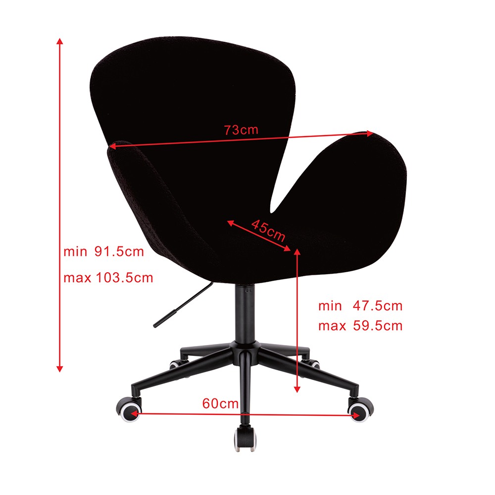 Elegant Teddy Stylish Chair Black-5400313 FREE SHIPPING