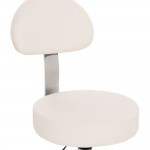 Professional manicure stool White -5420186 AESTHETIC STOOLS