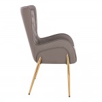 Elegant Stylish Chair Nappa Dark Gray-5470110 КОЛЕКЦИЯ NORDIC STYLE 