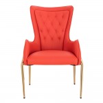 Elegant Stylish Chair Nappa Orange Red -5470112 КОЛЕКЦИЯ NORDIC STYLE 
