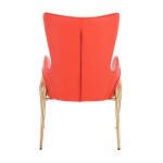Elegant Stylish Chair Nappa Orange Red -5470112 КОЛЕКЦИЯ NORDIC STYLE 