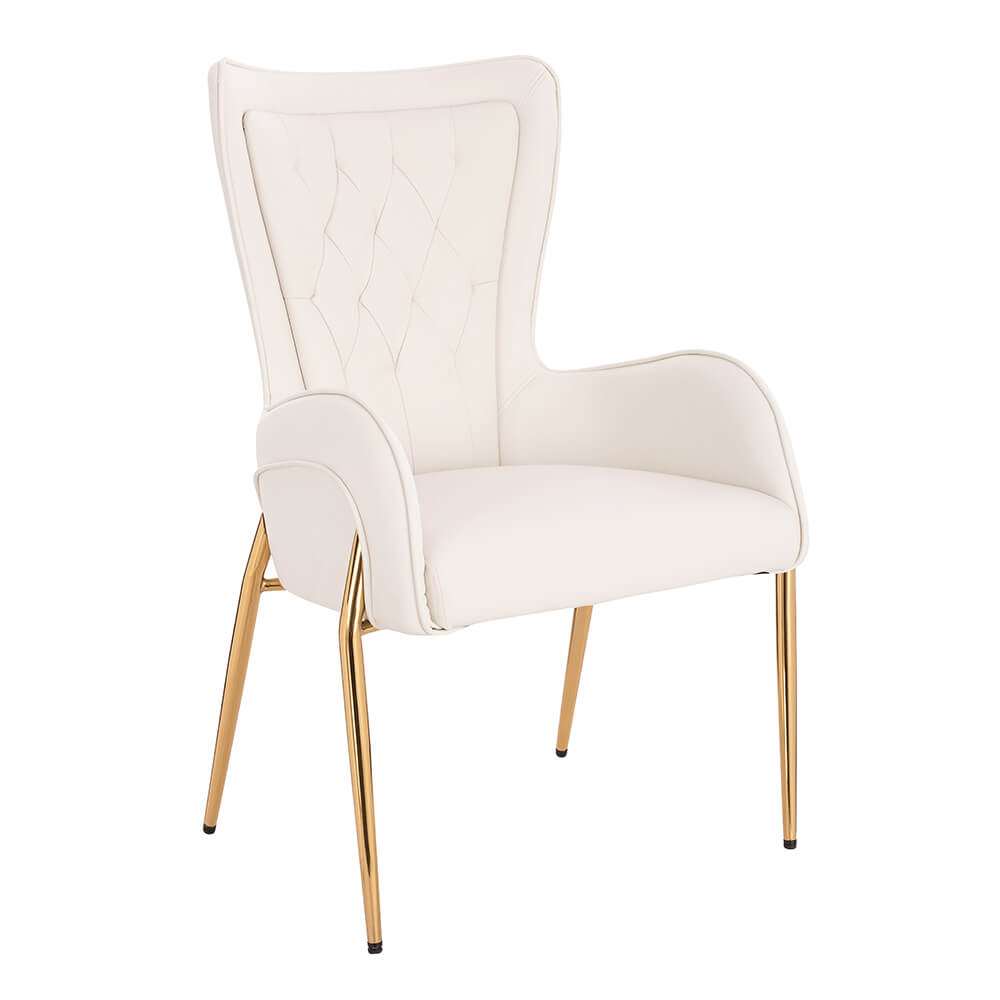 Elegant Stylish Chair Nappa White-5470111 КОЛЕКЦИЯ NORDIC STYLE 