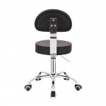 Professional manicure stool Black-5420181 AESTHETIC STOOLS