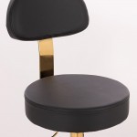 Professional manicure stool Black Gold-5420183 КОЗМЕТИЧНИ ТАБУРЕТКИ