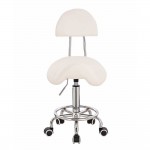 Professional manicure stool White-5420178 AESTHETIC STOOLS