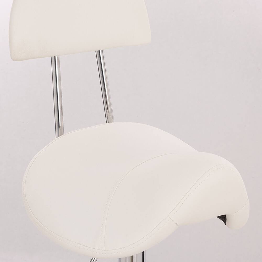 Professional manicure stool White-5420178 AESTHETIC STOOLS
