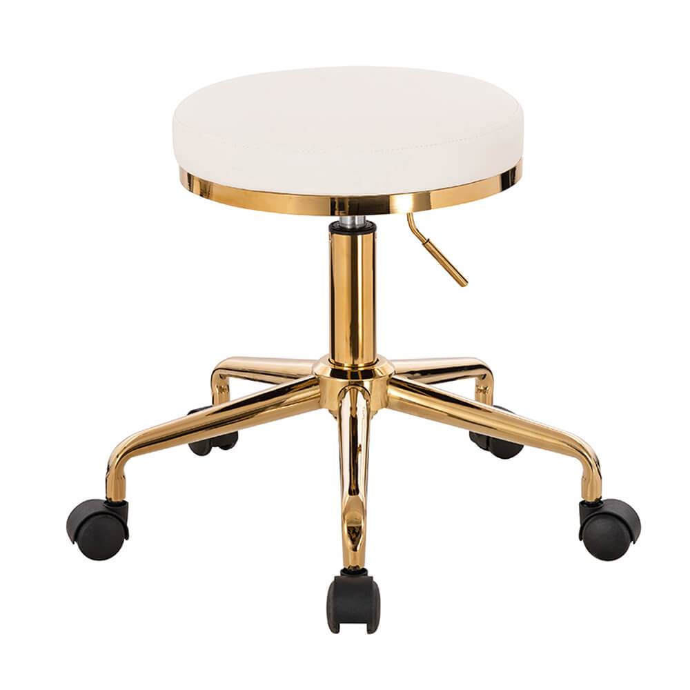 Professional manicure stool White gold -5420170 STOOLS WITHOUT BACK