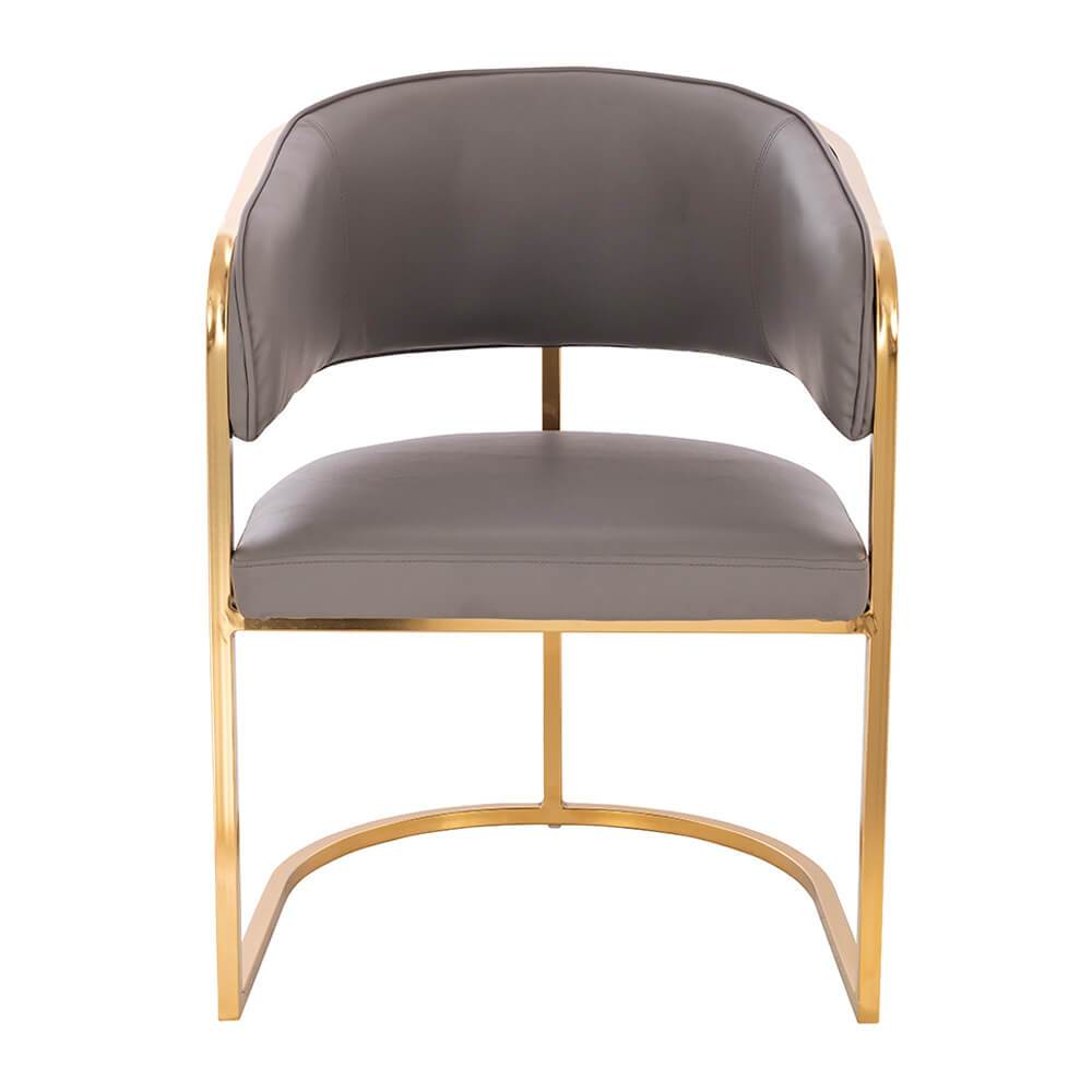 Elegant beauty chair Grey Gold-5470102 КОЛЕКЦИЯ NORDIC STYLE 