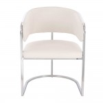Elegant beauty chair White-5470105 NORDIC STYLE COLLECTION