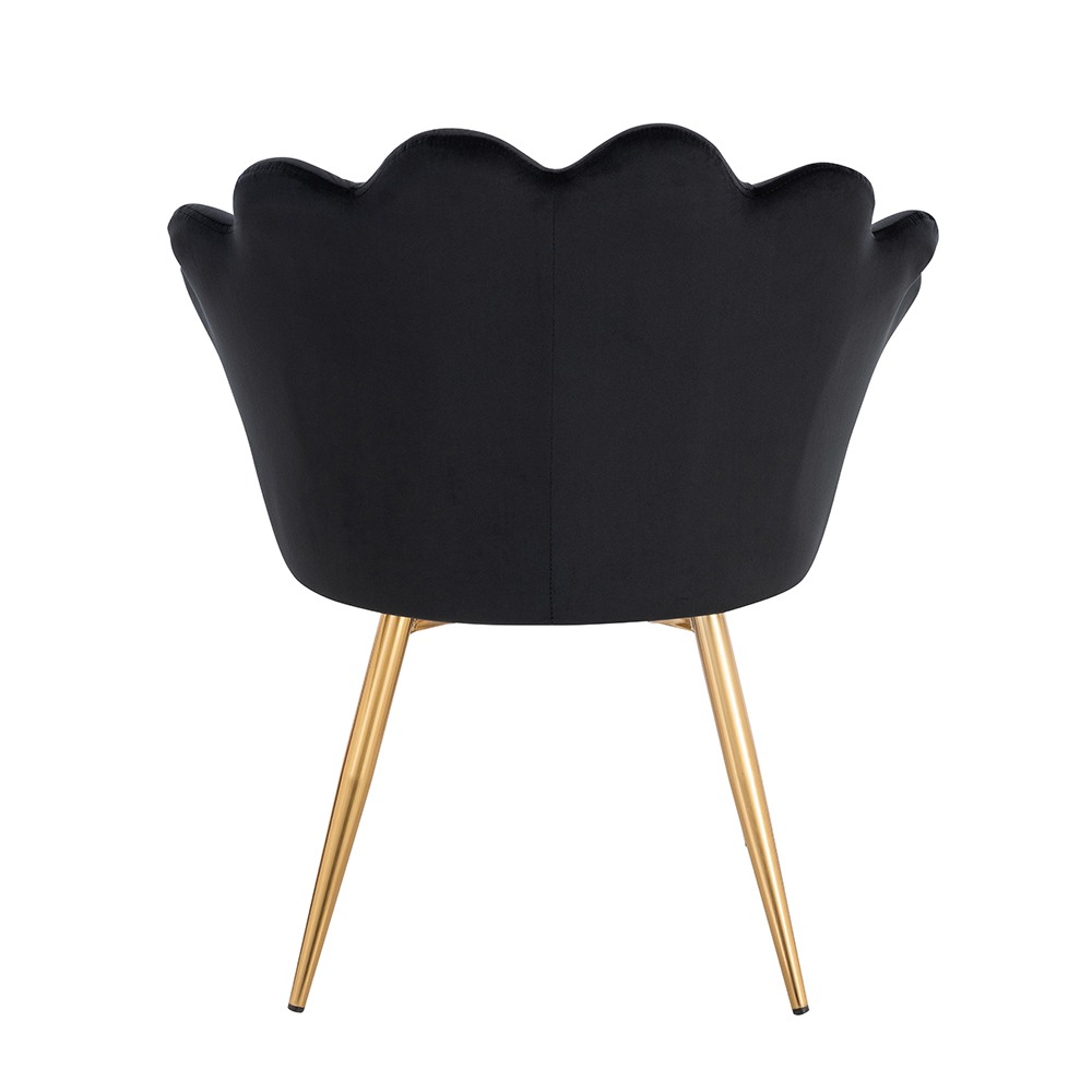 Vanity Chair Shell Black Color - 5400374 