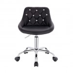 Vanity chair Black Color-5420130 AESTHETIC STOOLS