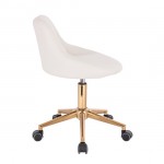 Vanity chair  White Gold Color - 5420140 AESTHETIC STOOLS