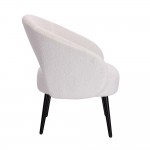 Luxury Beauty Chair Teddy White-5470249
