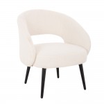 Luxury Beauty Chair Boucle Beige-5470246