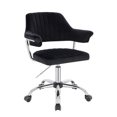 Vanity chair Velvet Black Color - 5400218