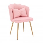 Stylish Beauty Chair Napa Light Pink Gold-5470260
