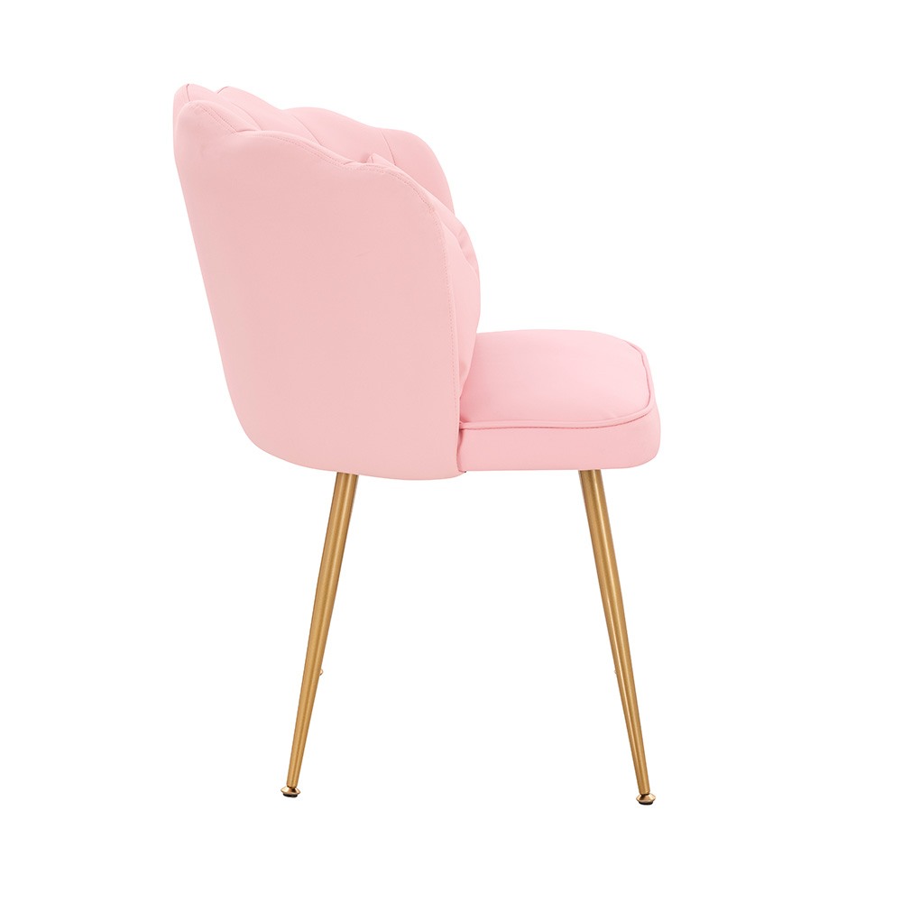 Stylish Beauty Chair Napa Light Pink Gold-5470260