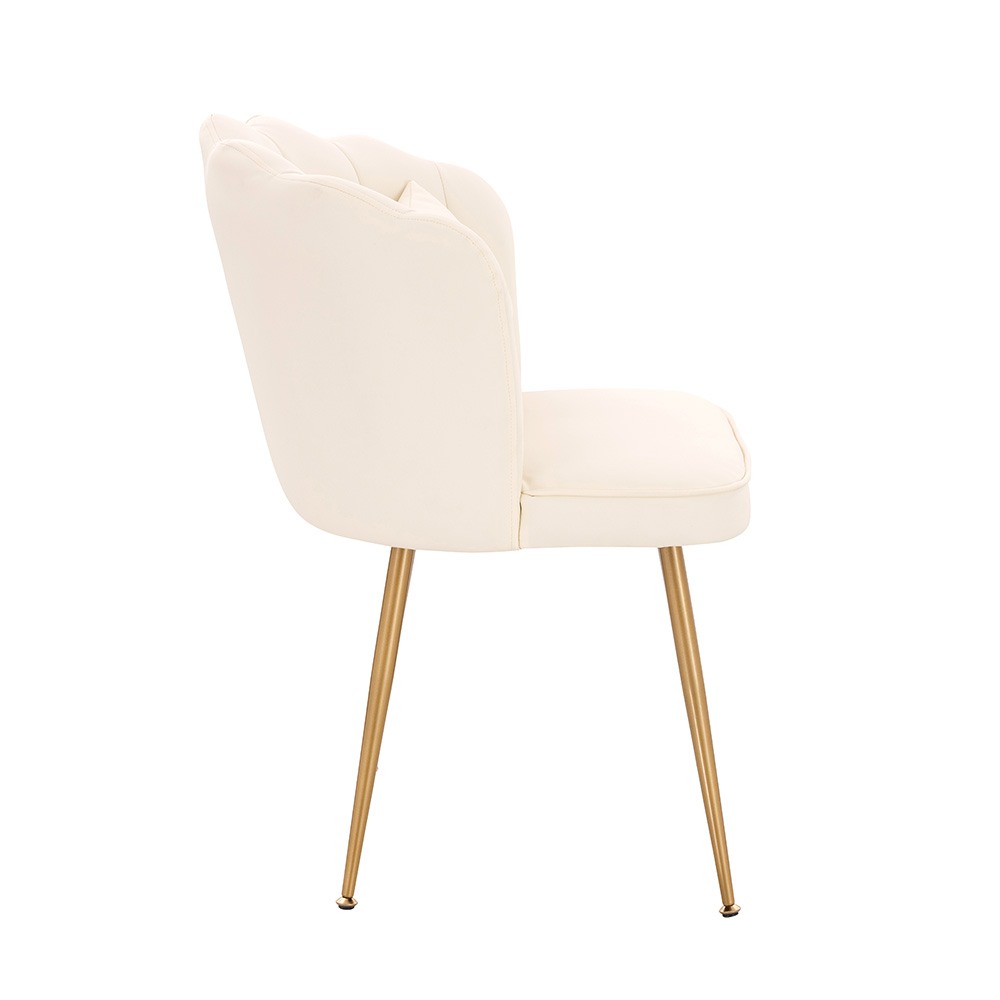 Stylish Beauty Chair Napa Cream Gold-5470261