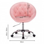 Vanity Chair Impressive Pink Color - 5400179 AESTHETIC STOOLS