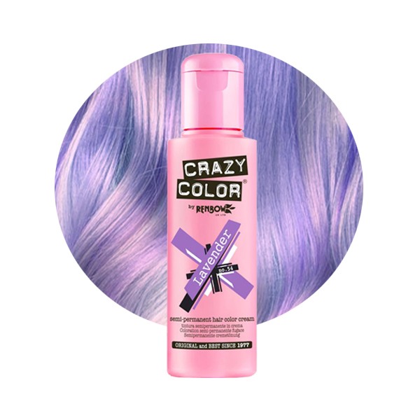 Crazy Color Lavender 100ml - 9002244 CRAZY COLORS